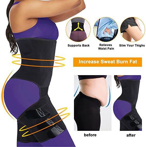 Thigh Trimmer Trainer Hip Shaper - Mubimart