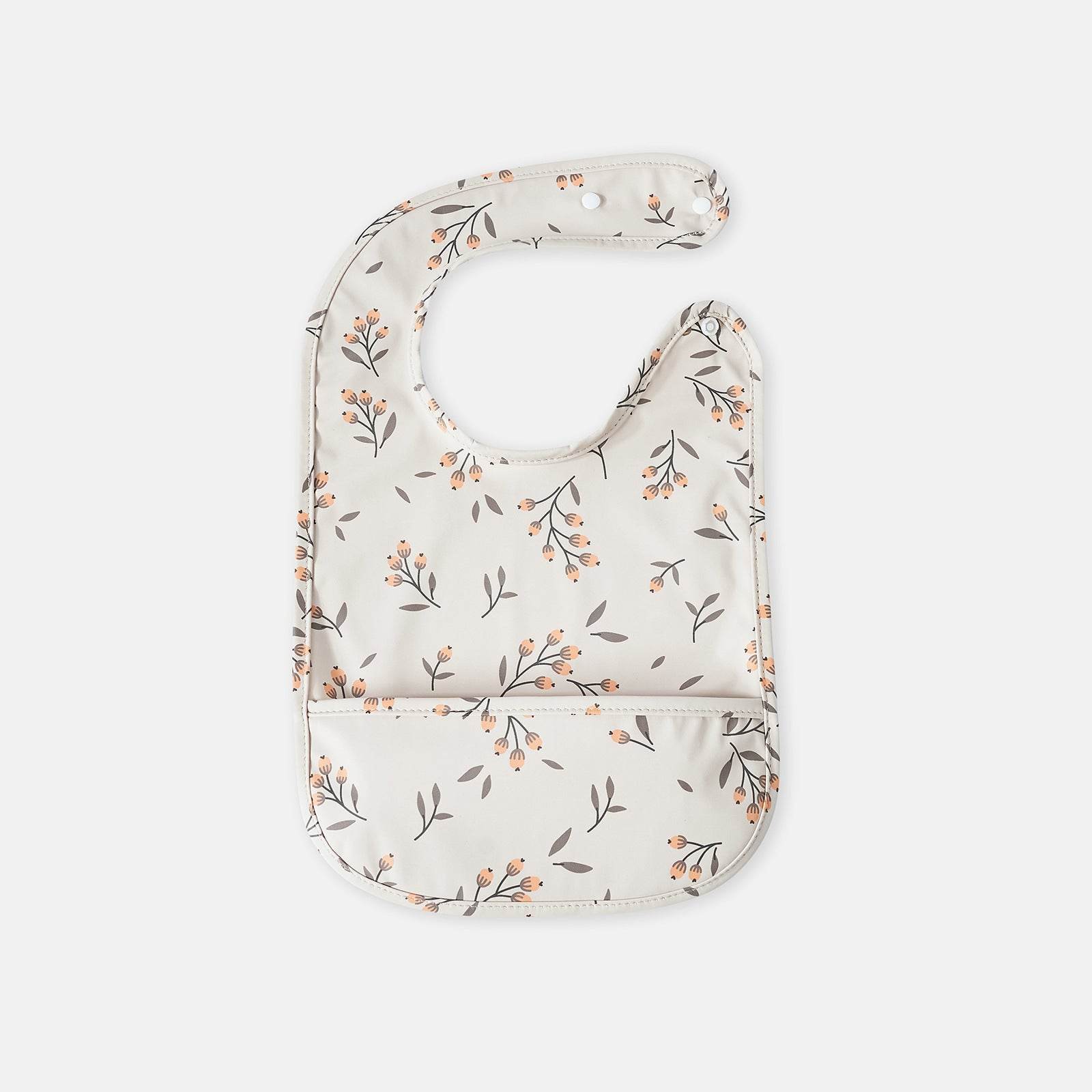 Waterproof Snap Fastener Bib Eating Saliva Towel Child Bib Overclothes - Mubimart