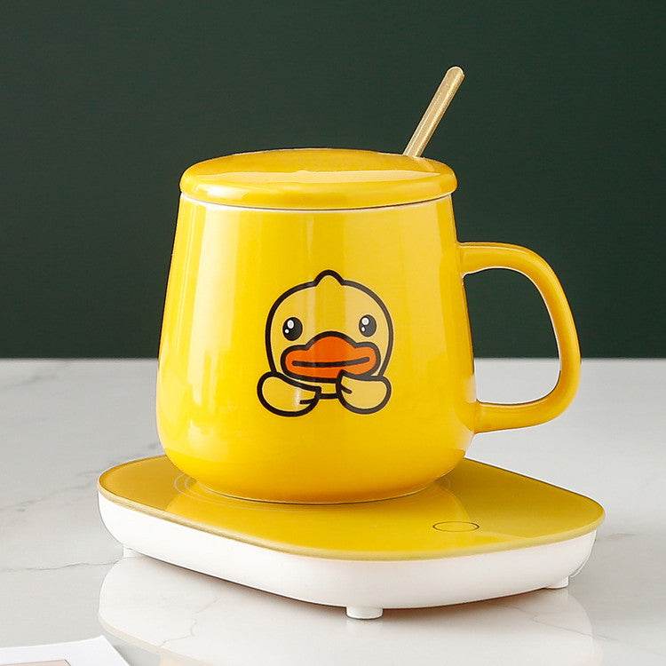 55 Degree Constant Temperature Ceramic Coffee Mug Mug Set - Mubimart