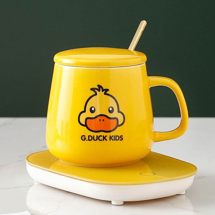 55 Degree Constant Temperature Ceramic Coffee Mug Mug Set - Mubimart