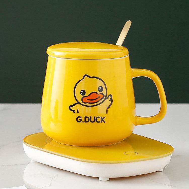 55 Degree Constant Temperature Ceramic Coffee Mug Mug Set - Mubimart
