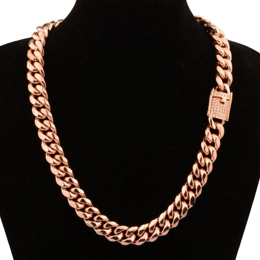Gold Chain Men Necklace - Mubimart