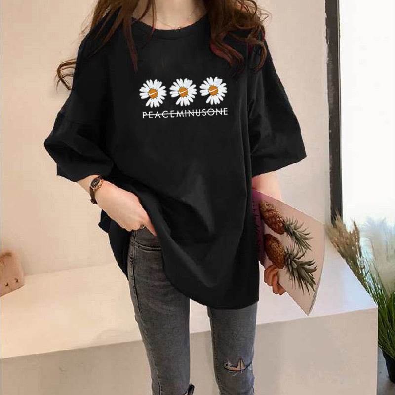 Women's plus size short sleeve t-shirt - Mubimart