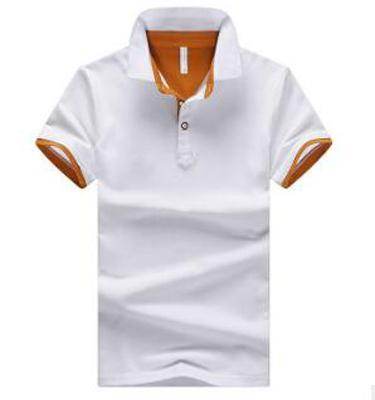 Mens Stand Collar Polo Shirt - Mubimart