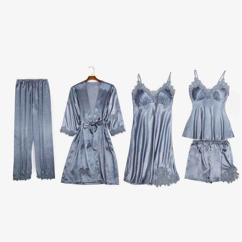 Women's suspenders nightgown - Mubimart