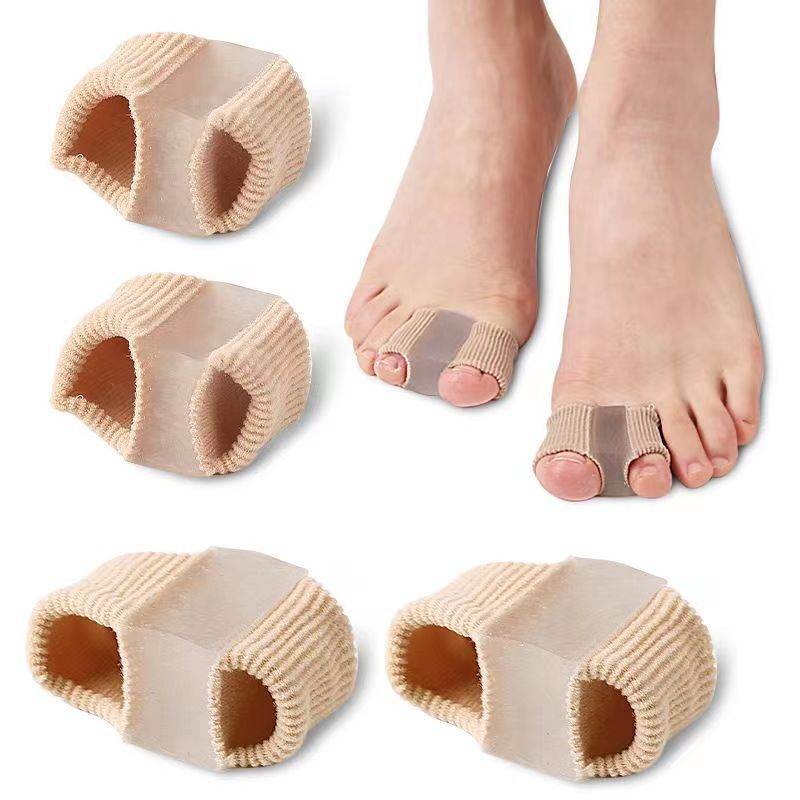 Toe Toe Separator Male And Female Fiber Double Hole - Mubimart
