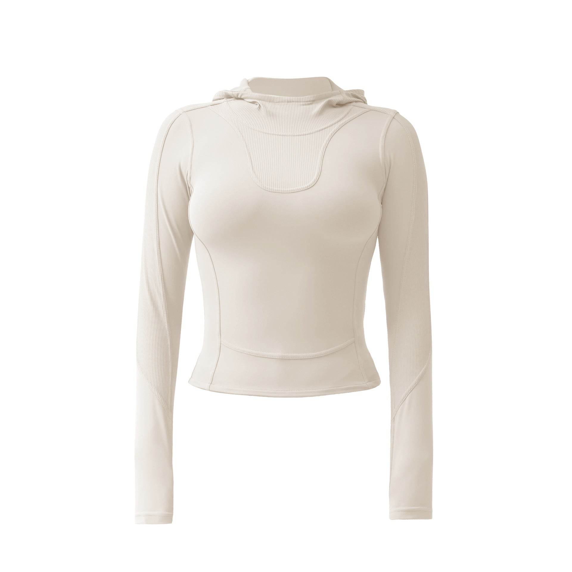 Women's Long-sleeved Pullover Outdoor Workout Clothes Sports Top - Mubimart