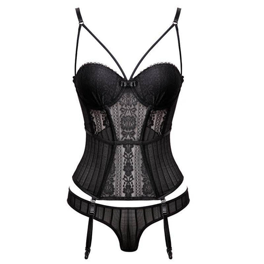 Lace bodysuit - Mubimart