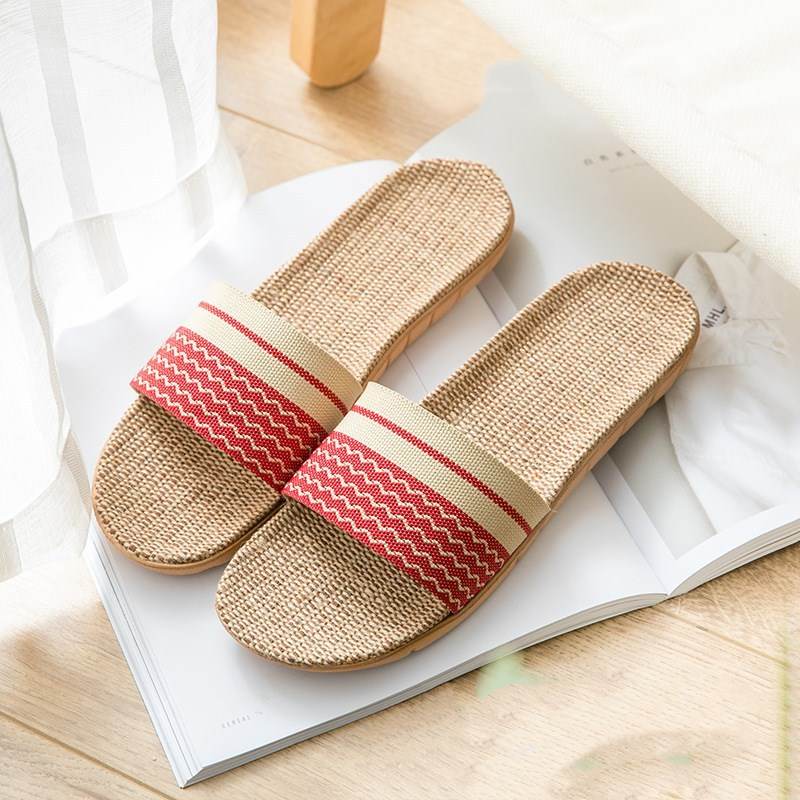 Slippers women summer home slippers couple slippers - Mubimart