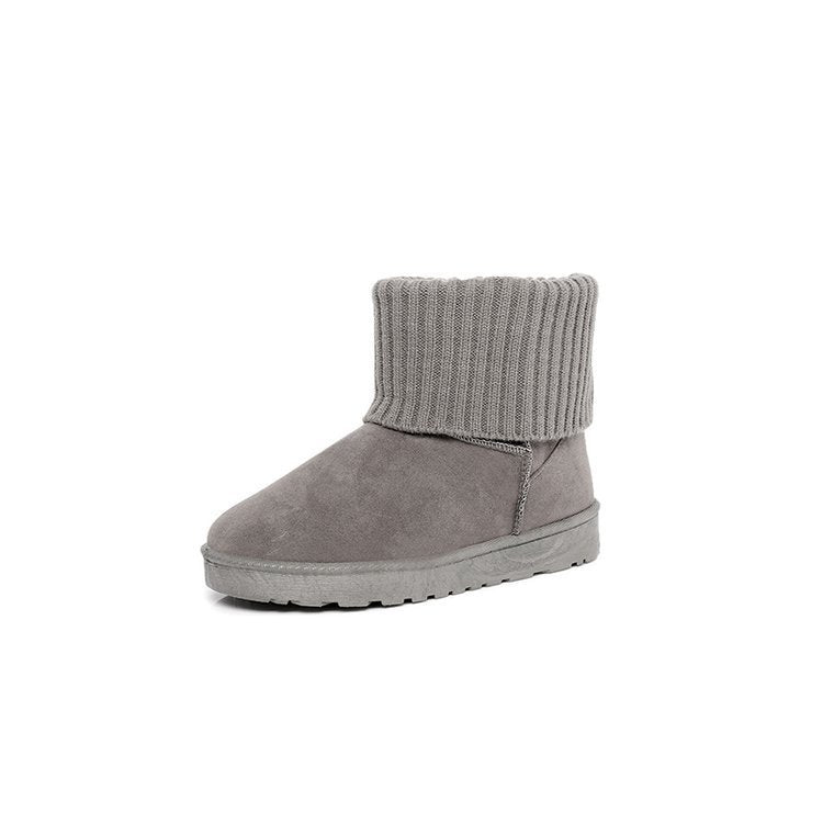 Woolen snow boots