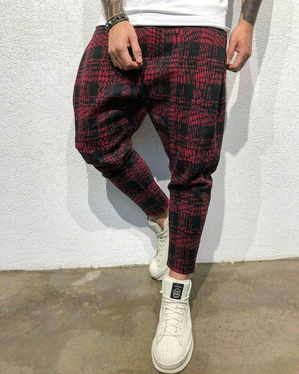 Print gradient sweatpants - Mubimart