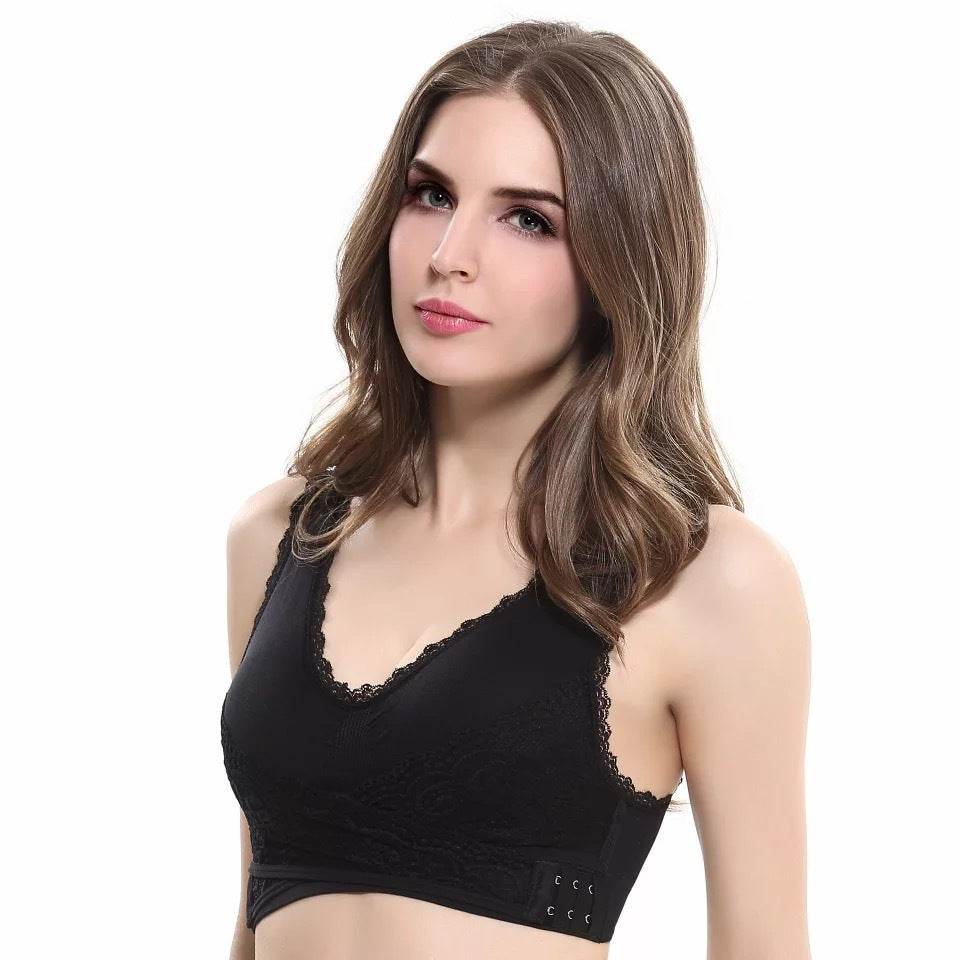 Women's Large Size Lace Bralette Sexy Bra - Mubimart