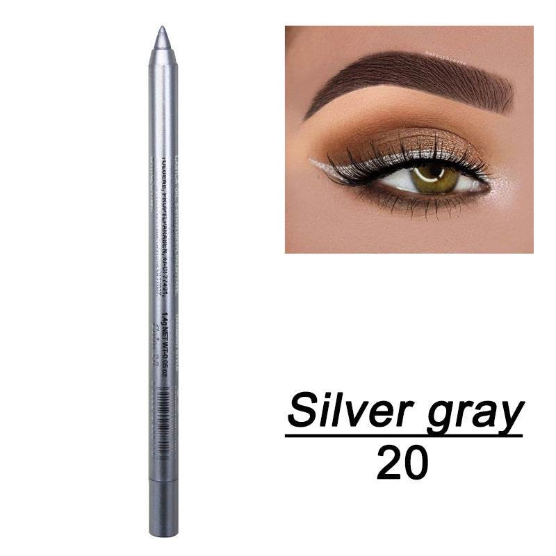 Eyeliner Dual Use Gel Eyeliner Pen For Long Lasting Waterproof And Sweat Proof - Mubimart