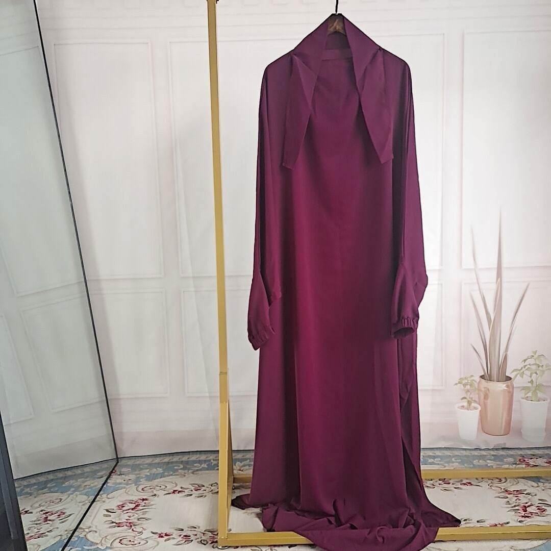 Women's Dress Dubai Middle East Turkey Plus Size Swing Robe - Mubimart
