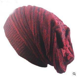 Warm Woolen Yarn For Men And Women Couple Hats - Mubimart