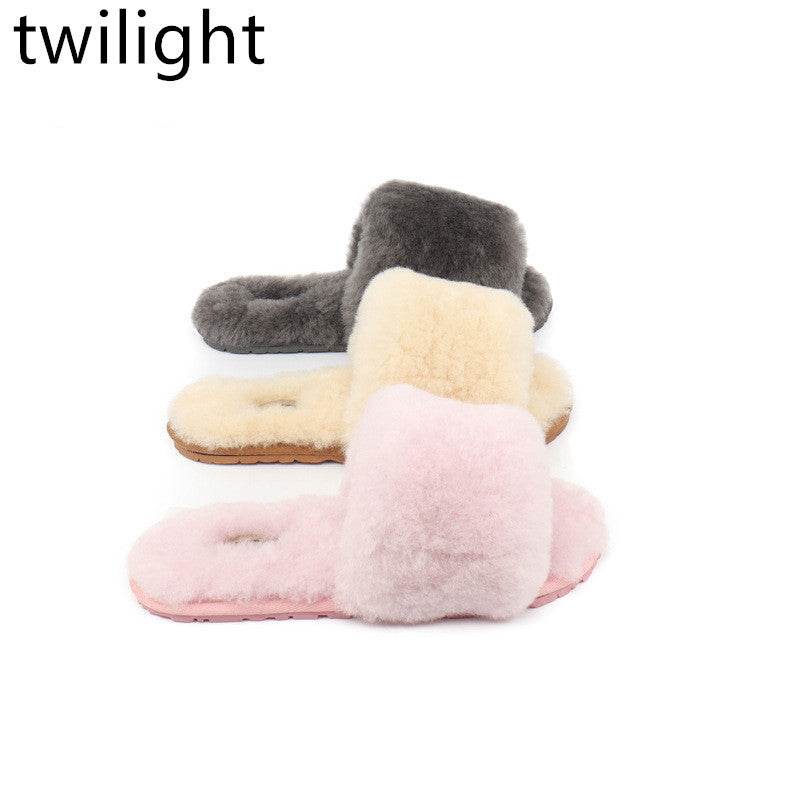 Snow boots women's flip flops - Mubimart