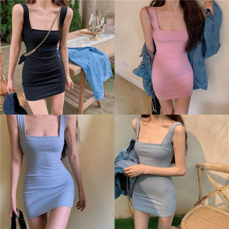 Summer Temperament Camisole Dress Women - Mubimart