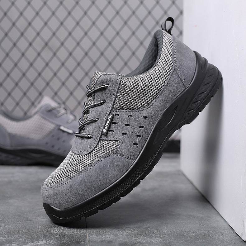 Non-steel Toe Anti-stab Anti-static Safety Shoes - Mubimart
