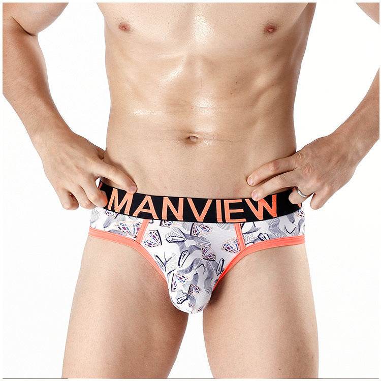 Fashion Bamboo Fiber Fancy Underwear Men - Mubimart