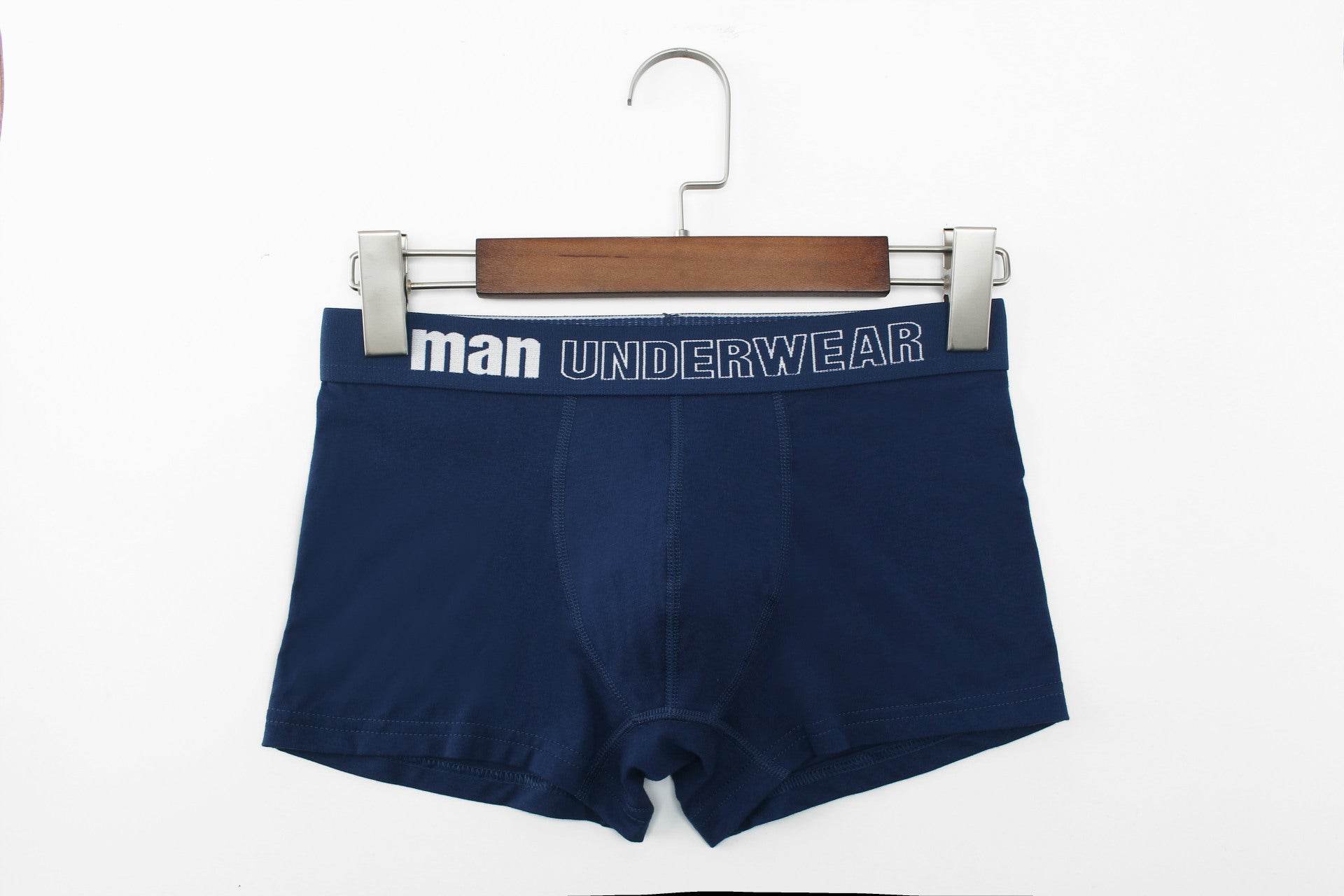 Men's boxer shorts cotton boxer briefs - Mubimart