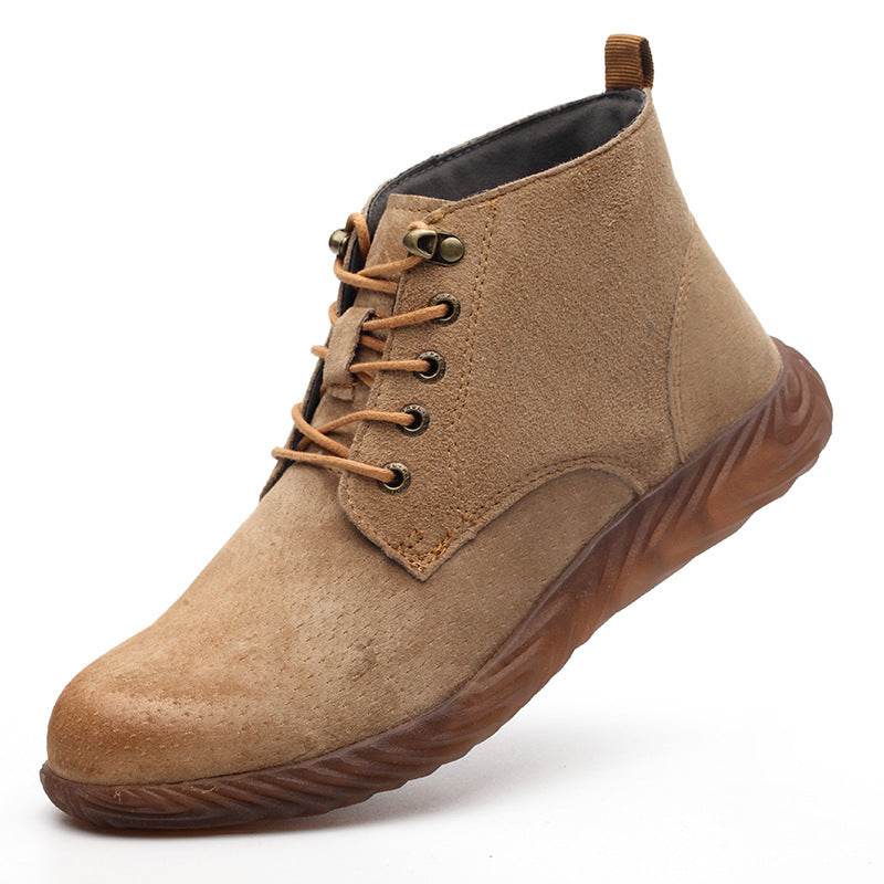 Work shoes beef tendon jelly bottom work shoes - Mubimart