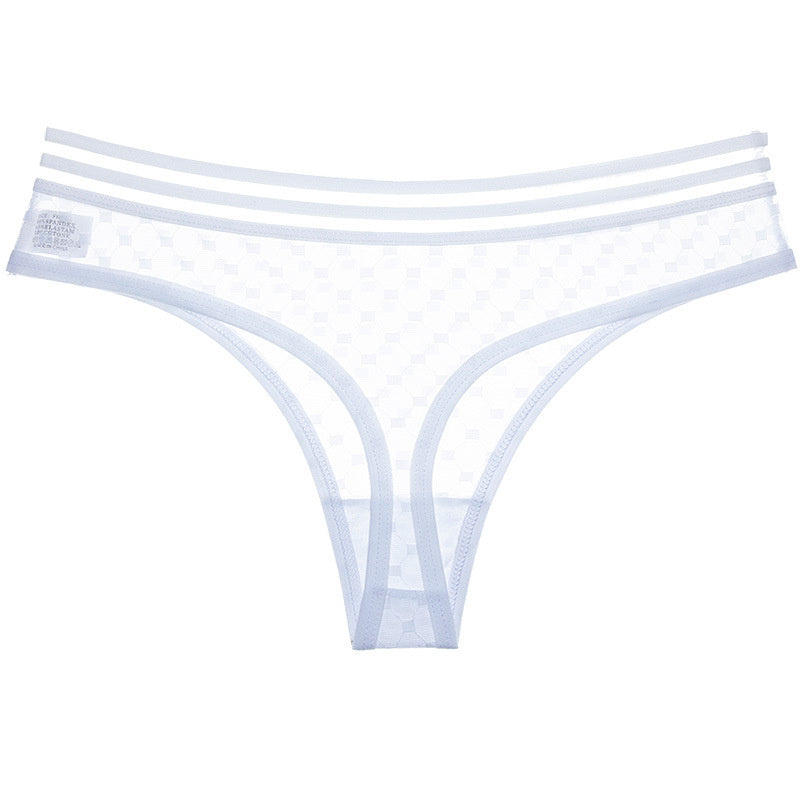 Transparent slim thong - Mubimart -  