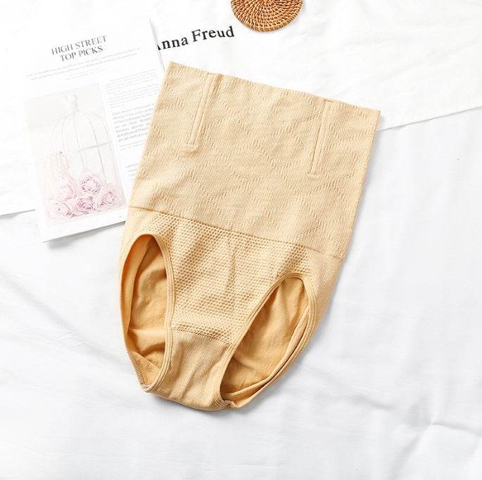 High-waisted Pull-in Pants Shaping Panties - Mubimart