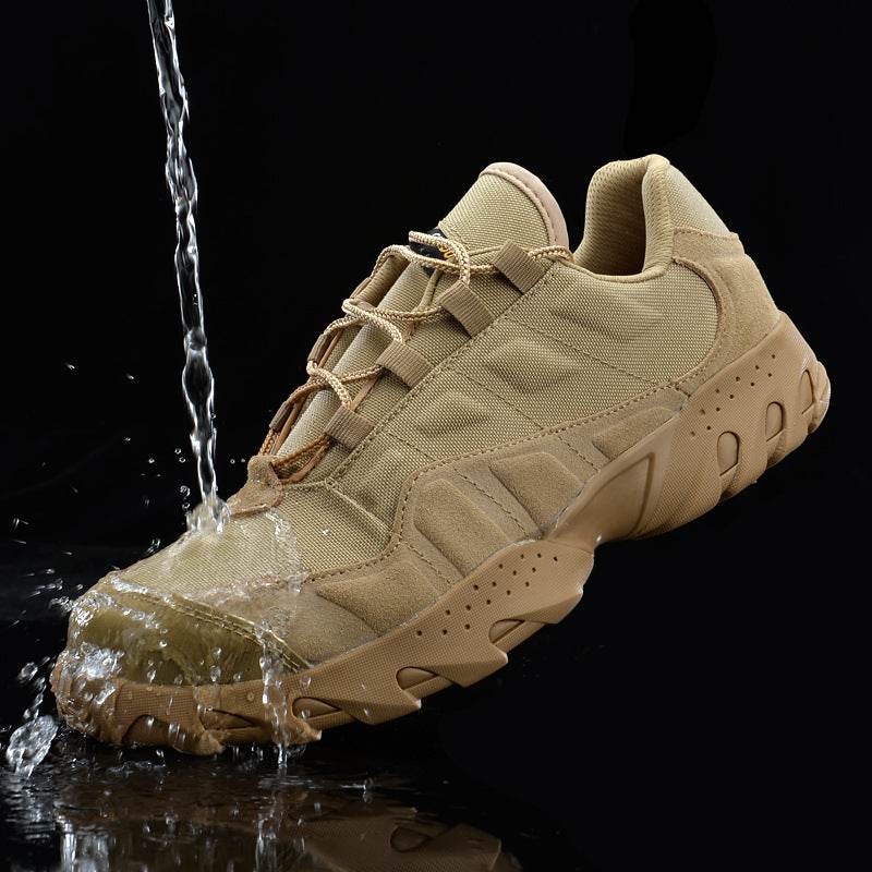 Outdoor Hiking Shoes Training Military Fan Combat Shoes Military Fan Boots - Mubimart