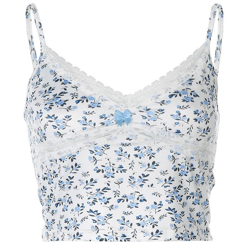Stitching camisole - Mubimart