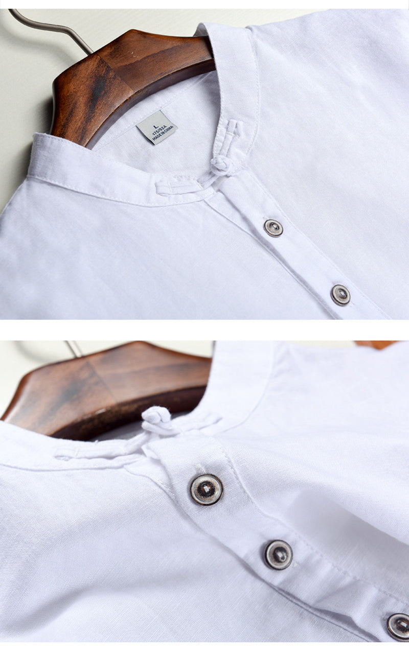 Cotton linen shirt