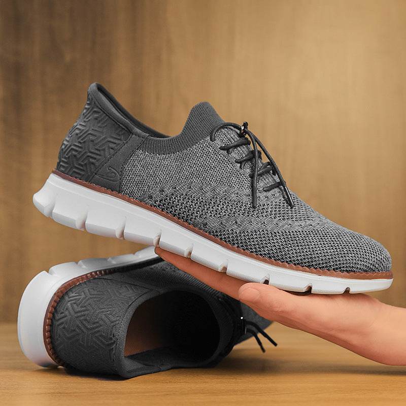 Breathable Sneaker Fly Woven Mesh - Mubimart