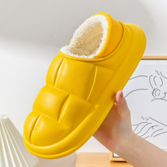 EVA House Shoes Indoor Fuzzy Fluffy Slippers Winter Plush Shoes - Mubimart -  