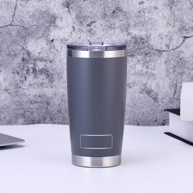 20oz Travel Mug Yetys Ice Cup Tumbler 304 Stainless Steel Do - Mubimart