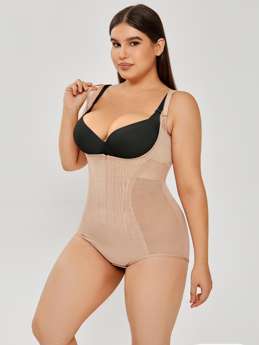 Shapewear Bodysuit Tummy Control Slim Body Shaper - Mubimart -  