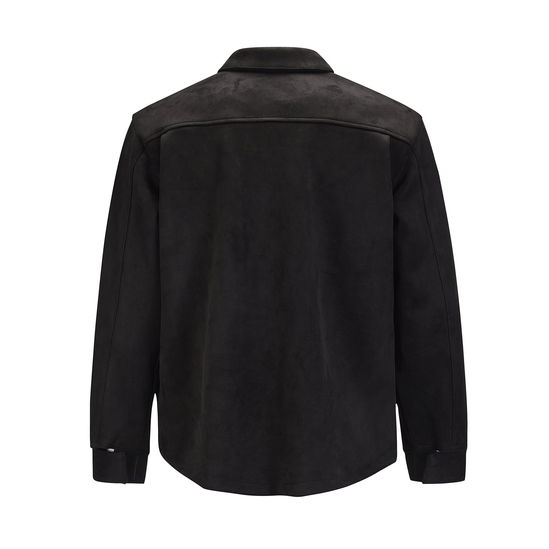 Leather velvet padded shirt loose casual jacket jacket