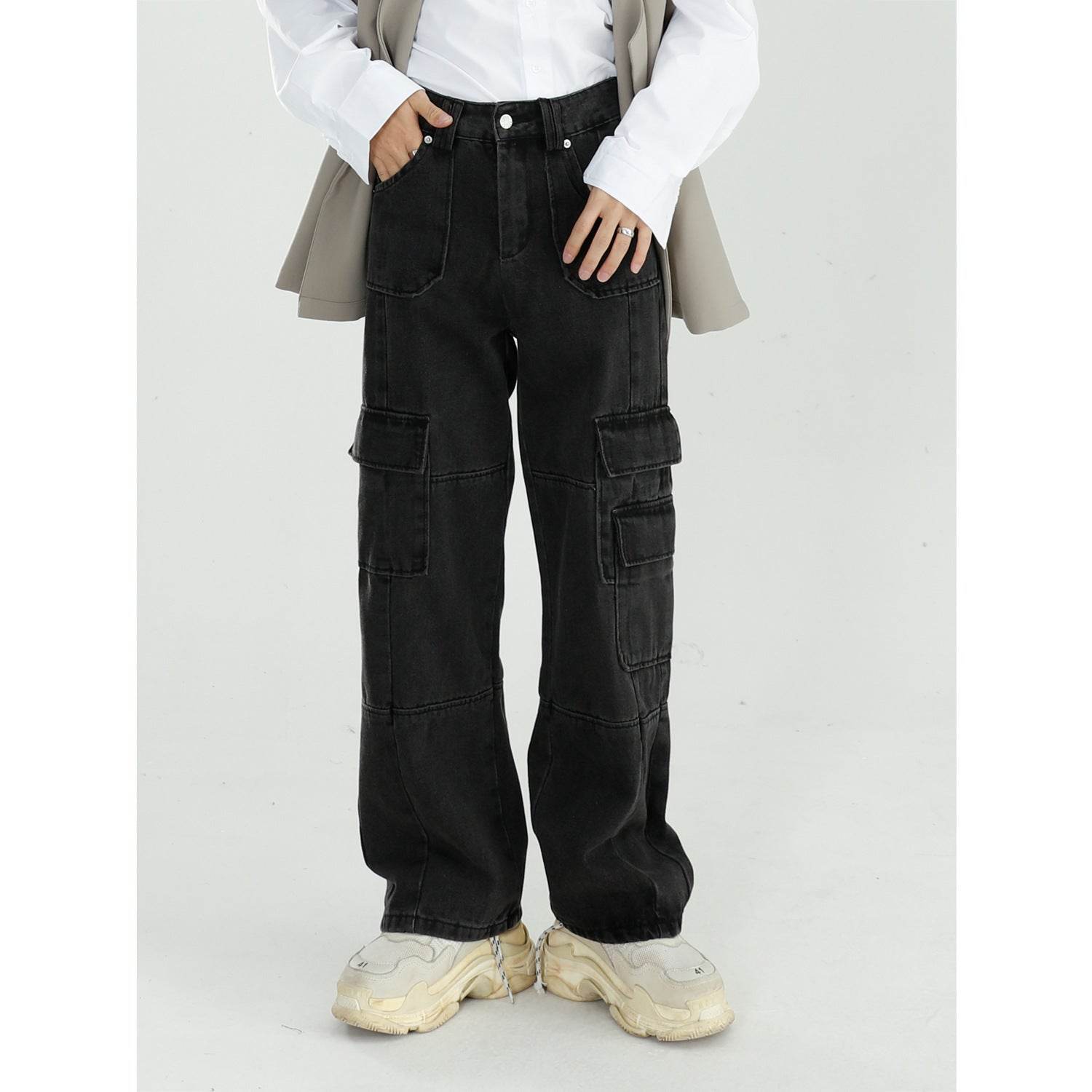 Lazy cargo jeans - Mubimart