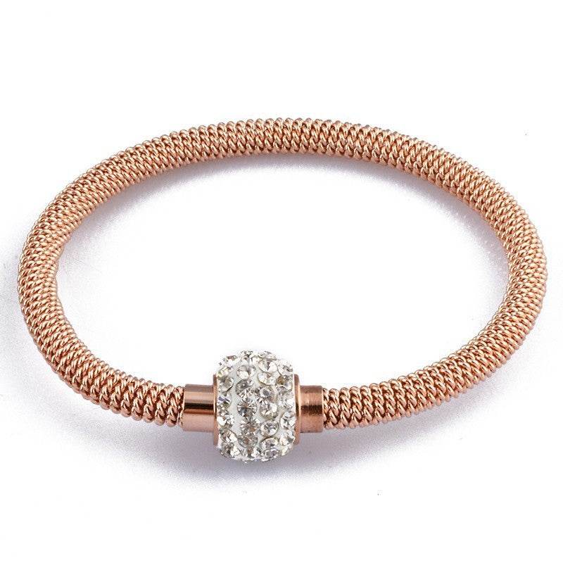 Diamond Bangle Bracelet - Mubimart