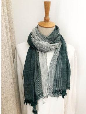 High Bufandas Mens Scarf Fashion Brand Striped Spring - Mubimart
