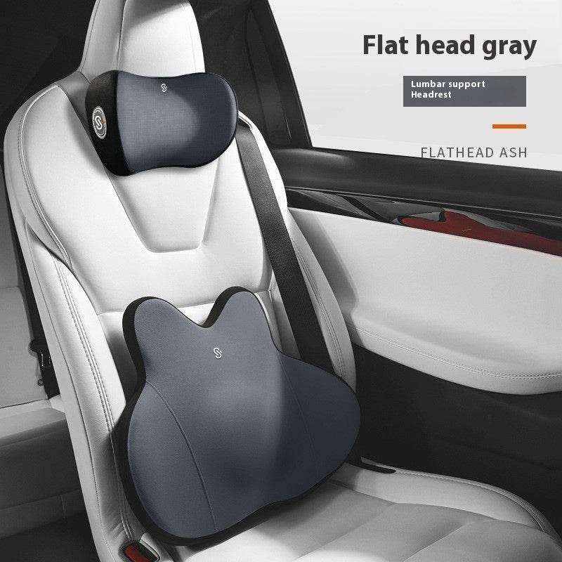 Car Neck Pillow Lumbar Support Pillow Memory Foam Lumbar Pillow Lumbar Support Pillow - Mubimart