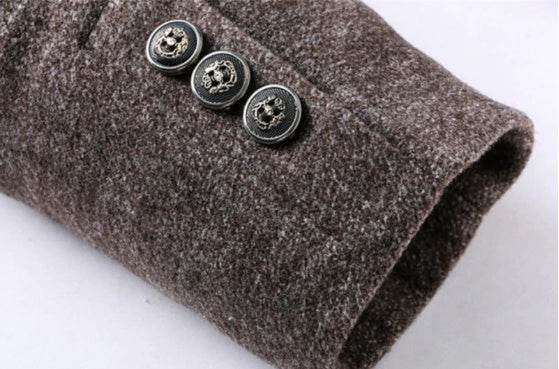 Montgomery Wool Trench Coat - Mubimart
