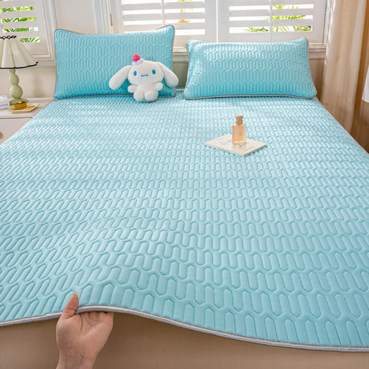 Mattress Summer Thick Ice Silk Cooling Mattress