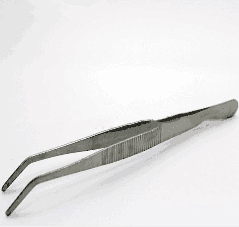 Stainless steel tweezers - Mubimart