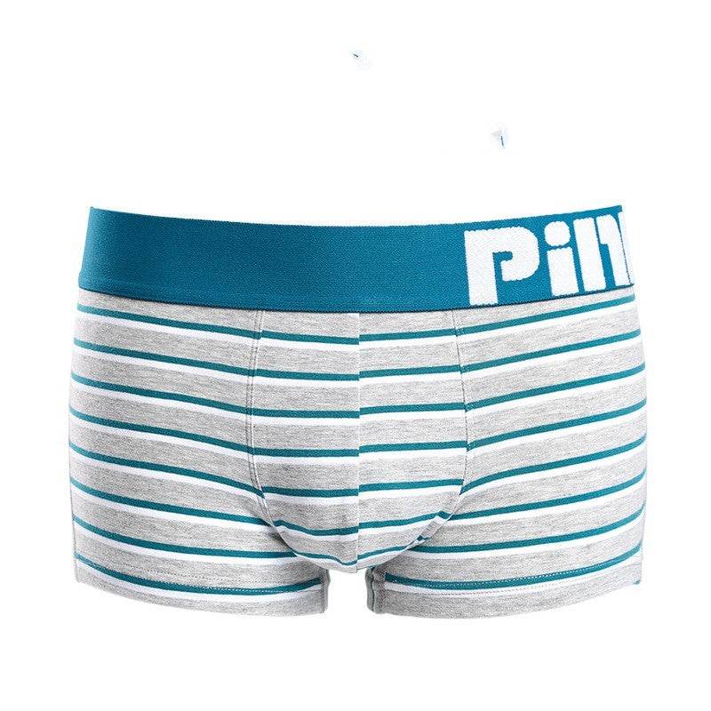 Stretch Cotton Men's Boxer Briefs - Mubimart