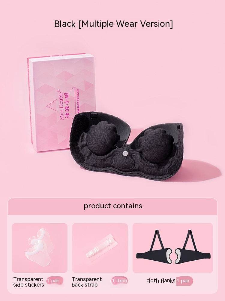 Inflatable Invisible Nude Bra Non-slip Push Up Bra - Mubimart