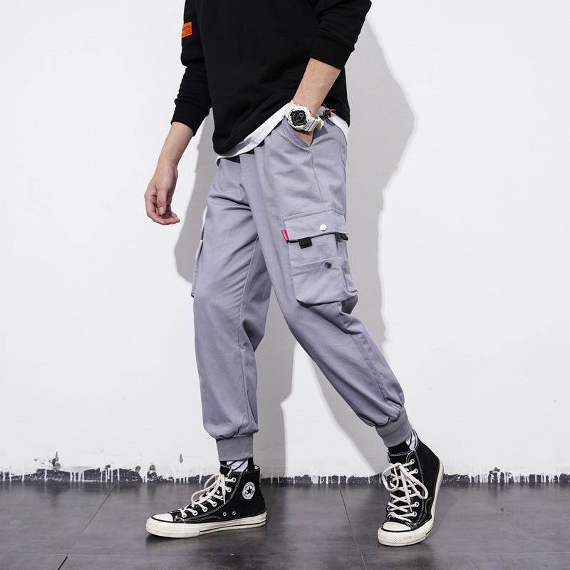 Overalls Men's Loose Plus Size Casual Jogger Pants - Mubimart