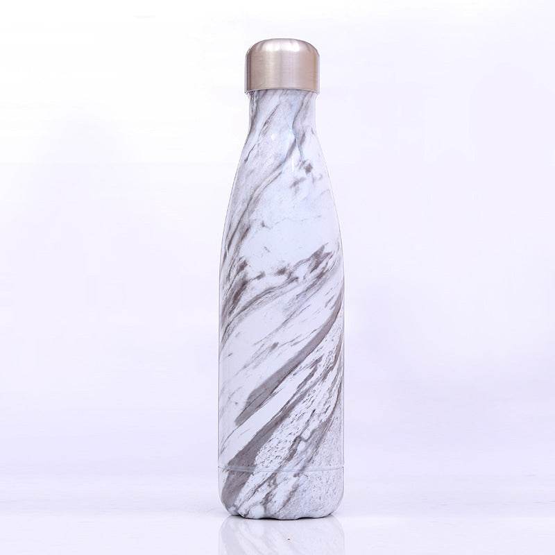 Coke Bottle Stainless Steel Vacuum Flask Bowling Cup Sports Bottle - Mubimart