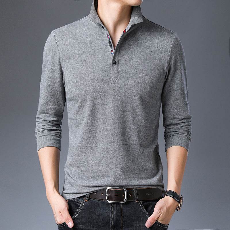 Middle-aged POLO shirt - Mubimart