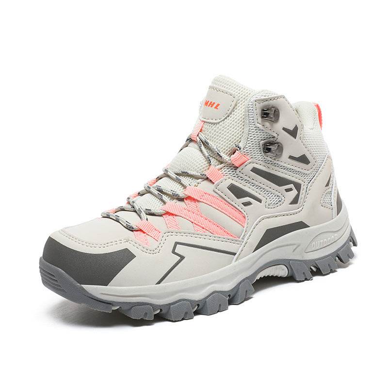 Hiking Same High-top Outdoor Shoes Sneaker - Mubimart
