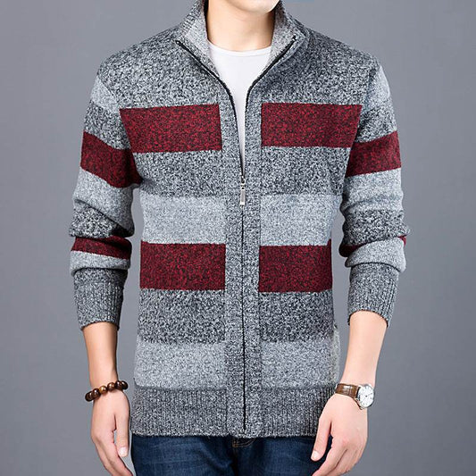 Korean knitted cardigan - Mubimart