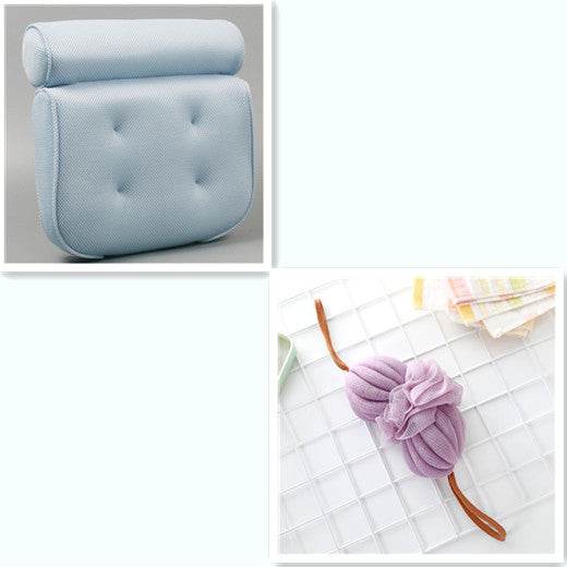 SPA bathtub pillow pillow bubble bath headrest - Mubimart